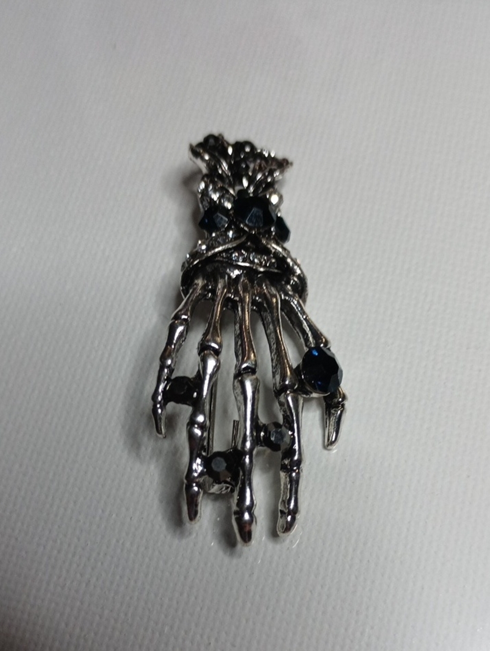Skeleton Hand Brooch